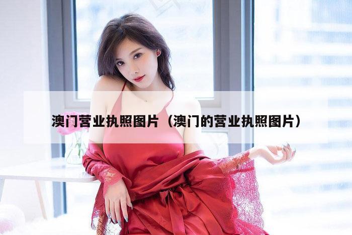 澳门营业执照图片（澳门的营业执照图片）